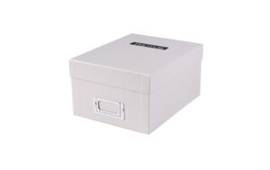 Dörr Photobox Elegance Weiss 10 x 15 17 x 22 x 11.5 cm | Bilder 10 x 15 cm