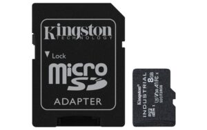 Kingston micro SDHC Industrial Trade 8GB UHS-I Class 10 + SD Adapter kaufen | Mediatech.ch