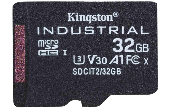 Kingston micro SDHC Industrial Trade 32GB UHS-I Class 10, ohne SD Adapter kaufen | Mediatech.ch