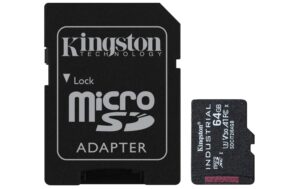 Kingston micro SDXC Industrial Trade 64GB UHS-I Class 10 + SD Adapter kaufen | Mediatech.ch