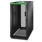 APC Easy Rack 24HE / 600mm/1200mm, Schwarz mit Dach&Wände&Rollen&Füsse, kein Boden