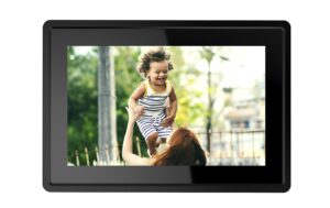 Frameo Digitaler Bilderrahmen 10 schwarz 16GB Speicher