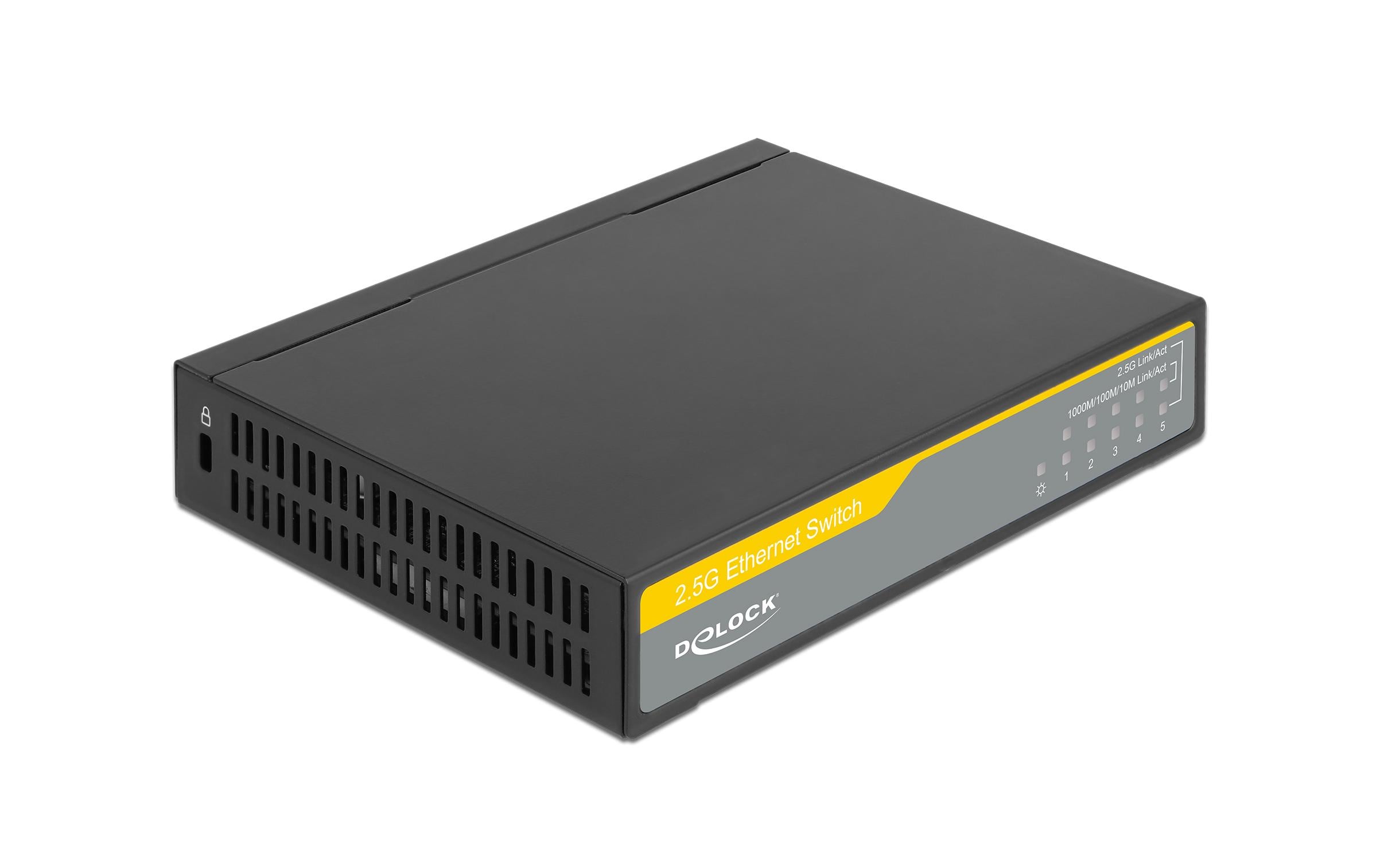 Delock 2.5 Gigabit Ethernet 5Port-Switch 5 Port kaufen Schweiz | Mediatech.ch
