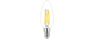 Philips LED Lampe 5W (40W) E14, B35, 470lm, 2700-2200K, klar kaufen Schweiz | Mediatech.ch