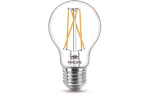 1257366 - Mediatech Philips LED Lampe 5W (40W) E27, A60, 470lm, 2700-2200K, klar kaufen Schweiz | Mediatech.ch