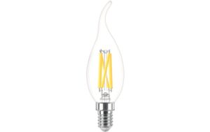 1257373 - Mediatech Philips LED Lampe 4.5W (40W) E14, BA35, 470lm, 2700-2200K, klar kaufen Schweiz | Mediatech.ch
