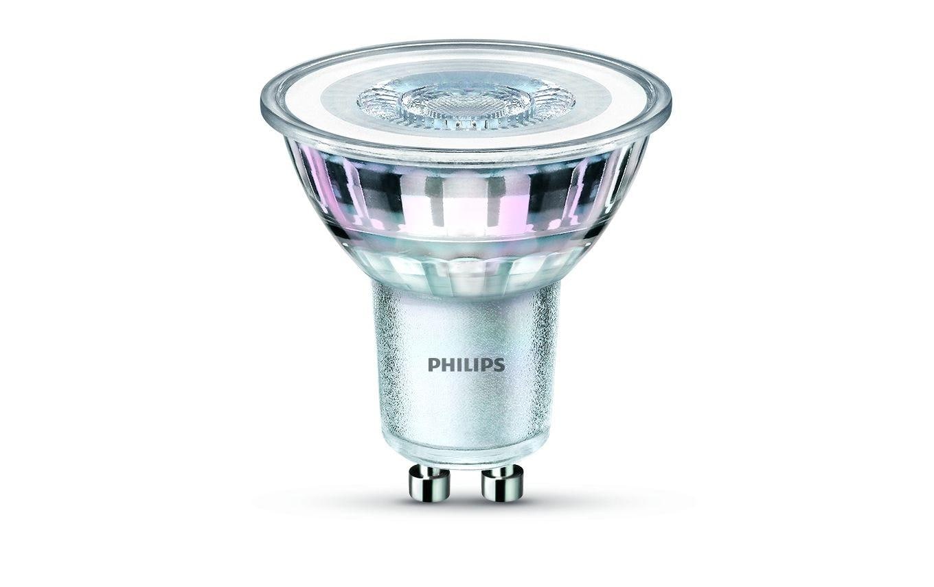 1257374 - Mediatech Philips LED Lampe 1.5-3.5-5W (50W) GU10, MR16, 345-140-35lm, 2700/2500/2200K kaufen Schweiz | Mediatech.ch