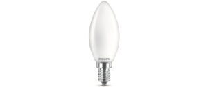 Philips LED Lampe 4.5W (40W) E14, B35, 470lm, 2700-2200K, matt