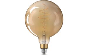 Philips LED Giant 40W E27 G200 470lm 2000K DIM, Gold Tönung
