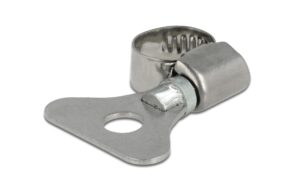 Delock Schlauchschellen 8-12mm, 10 Stück mit Flügelmutter, Metall kaufen Schweiz | Mediatech.ch