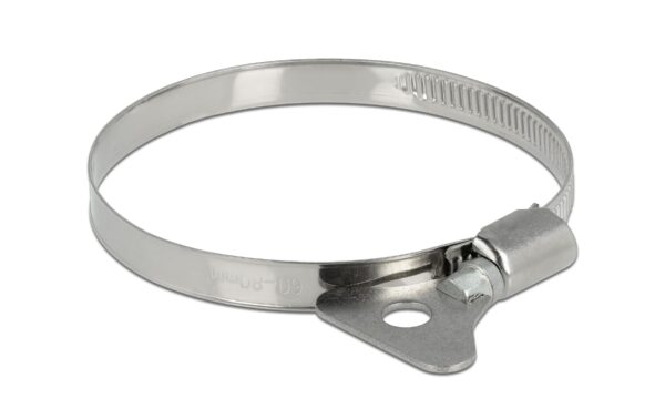 1257808 - Mediatech Delock Schlauchschellen 60-80mm, 10 Stück mit Flügelmutter, Metall kaufen Schweiz | Mediatech.ch