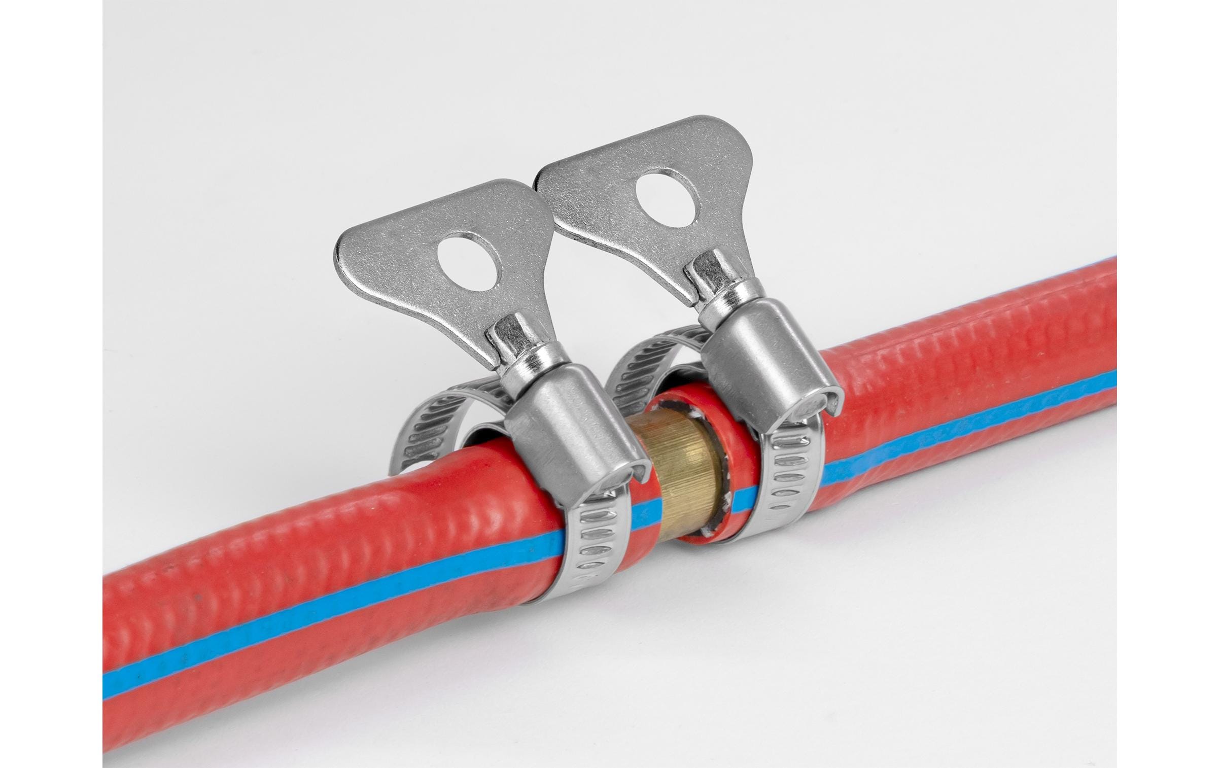 1257809_1 - Mediatech Delock Schlauchschellen 50-70mm, 10 Stück mit Flügelmutter, Metall