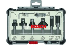 Bosch Professional Rand-& Kantenfräser-Set 6 Teilig, 8-mm-Schaft