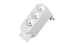 Steffen Manta Mehrfachadapter 4xT13, 1x U weiss, drehbar 320° kaufen Schweiz | Mediatech.ch