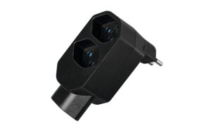 Steffen Manta Mehrfachadapter 3xT13, 1x U schwarz, drehbar 320° kaufen Schweiz | Mediatech.ch