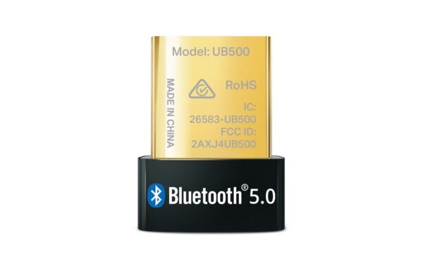 TP-Link Bluetooth Nano Adapter UB500 Bluetooth 5.0, USB 2.0