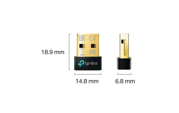TP-Link Bluetooth Nano Adapter UB500 Bluetooth 5.0, USB 2.0