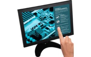 JOY-IT 10 Display mit Metallgehäuse resistiver Touchscreen Auflösung 1280 x 800