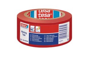 tesa Markierungsband 33m:50mm rot