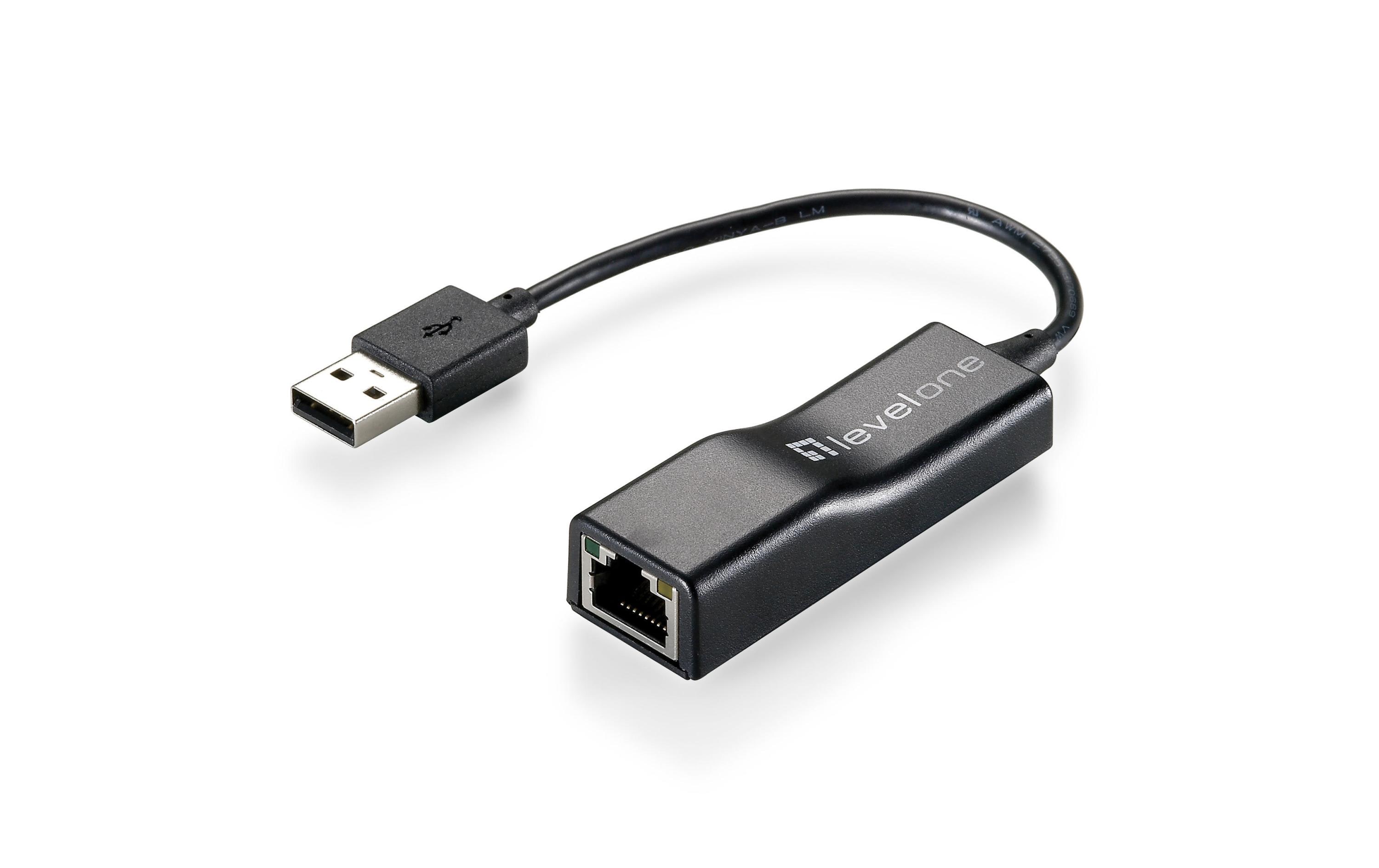 126419 - Mediatech LevelOne USB-0301: LAN zu USB2.0 Adapter 10/100Mbsp Fast Ethernet kaufen Schweiz | Mediatech.ch