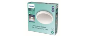 Philips Deckenleuchte Doris 6W, 4000K, IP44, weiss