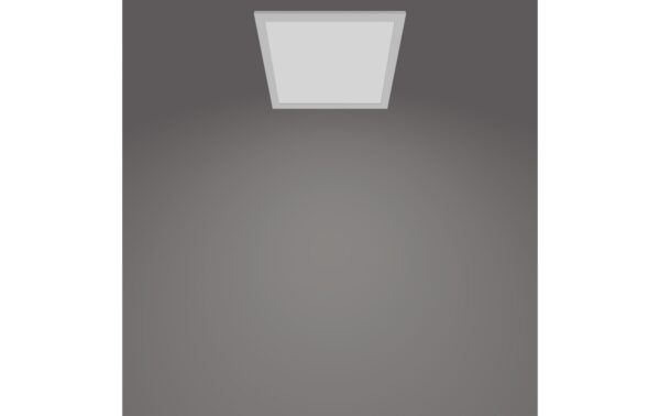 Philips Touch Deckenleuchte quadratisch 12W 4000K weiss
