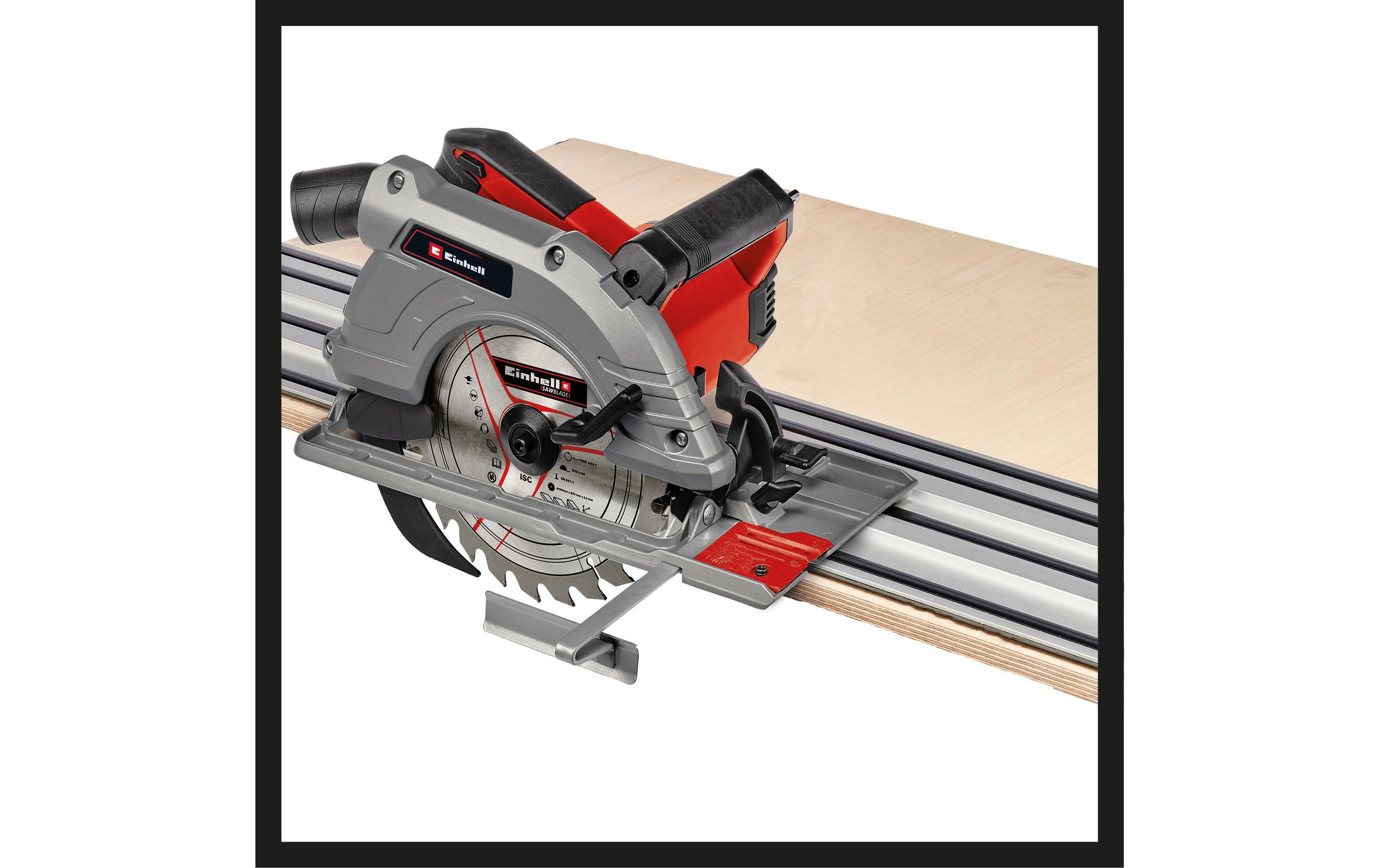 1267204_5 - Mediatech Einhell Handkreissäge TE-CS 190/1 Einfache, werkzeuglose Einstellung