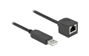 Delock Anschlusskab mit FTDI Chipsatz, 50cm USB2.0 Typ-A Ste. zu RS-232 RJ45 Buchse, SW kaufen Schweiz | Mediatech.ch