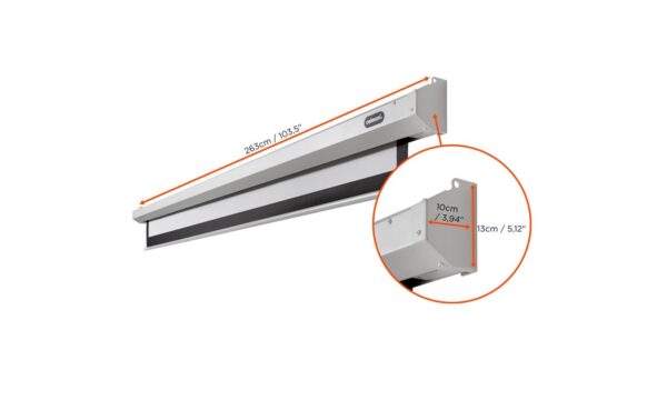 126800_1 - Mediatech Celexon, Motor Economy, Leinwand, 1:1 elektrisch, 240X240cm