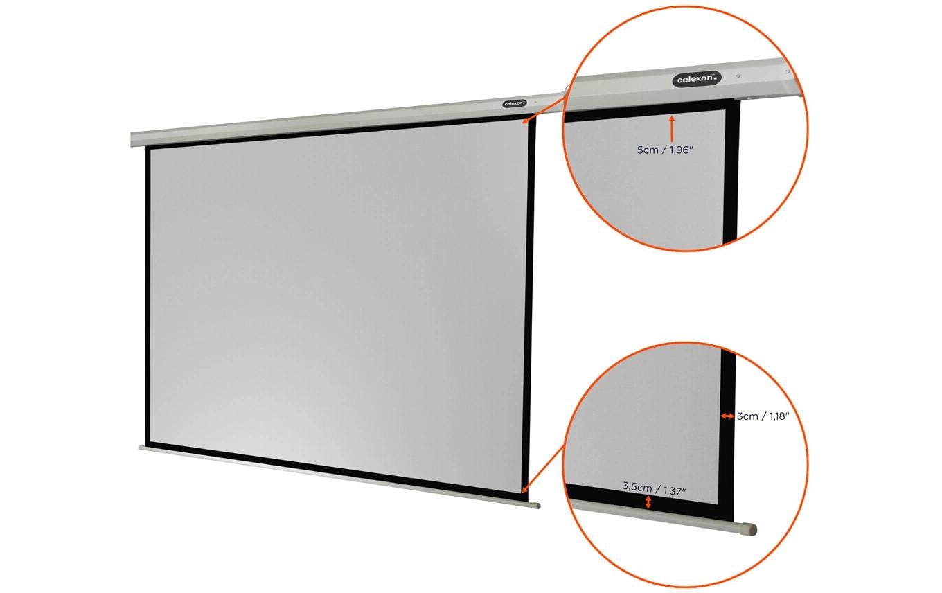 126804_2 - Mediatech Celexon, Motor Economy, Leinwand, 4:3 elektrisch, 180x135cm