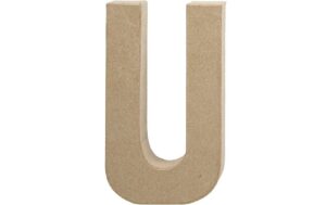 Creativ Company Pappbuchstabe 20.5 cm U