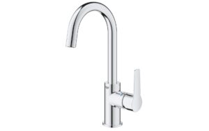 Grohe QF Start 2021 EHM WT hoh. Auslauf (23554002 with Hybrid Pop-up waste)