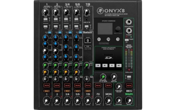 Mackie ONYX8 8-Kanal Mixer, 24Bit/96kHz Audio Interface kaufen Schweiz | Mediatech.ch