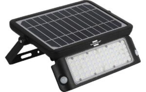 Brennenstuhl Solar LED-Strahler Schwarz outdoor, Solarmodul