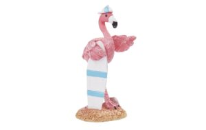 Hobbyfun Mini-Figur Flamingo Surfbrett 6 cm