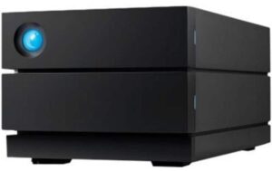 LaCie 2Big Raid 36TB 2-Bay, 2x 18TB, USB-C, schwarz