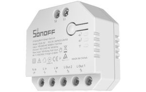 SONOFF WiFi-Rolladenaktor 2-fach DUALR3 DIY 230V 10A 2200W Induk. 10-240W 1A weiss kaufen Schweiz | Mediatech.ch