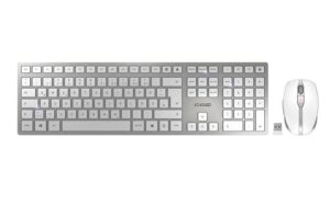 1274538 - Mediatech Cherry Desktop DW 9100 Slim weiss-silber USB, gelasert kaufen Schweiz | Mediatech.ch