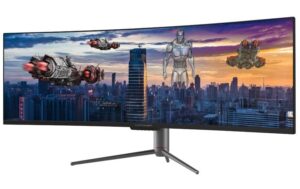 LC-Power LC-M49-DQHD-120-C-Q, 49 Curved 5120x1440, 6ms, 2x DP1.4, 2x HDMI2.0, 120Hz