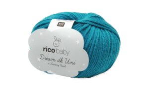 RICO Baby Dream Uni DK, petrol 50 g, 115 m, 50 % PA, 50 % PAN