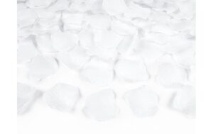 Partydeco Rosenblüten weiss 500 Stück