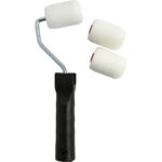 Creativ Company Farbroller mit Griff 5 cm Packung mit 3 Rollen