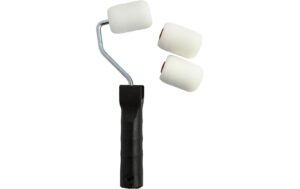 Creativ Company Farbroller mit Griff 5 cm Packung mit 3 Rollen