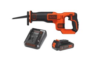 Black+Decker Säbelsäge BDCR18N, 18V Kit mit Gratis-Akku und Ladegerät kaufen Schweiz | Mediatech.ch
