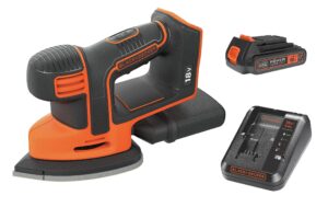 Black+Decker Dreieckschleifer, 18V Kit mit Gratis-Akku und Ladegerät
