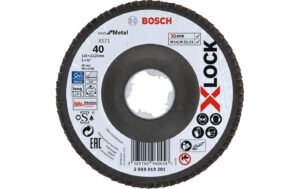1282725 - Mediatech Bosch Professional Fächerschleifscheibe Ø125mm, K40, X571, Best for Metal, 1Stück kaufen Schweiz | Mediatech.ch