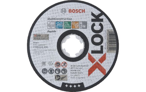 Bosch Professional Trennscheibe gerade Multi Material 125x1,6x22,23 mm