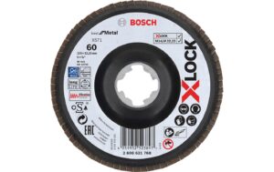 1282757 - Mediatech Bosch Professional Fächerschleifscheibe Ø125mm, G 60, X571, Best for Metal, 1Stück kaufen Schweiz | Mediatech.ch