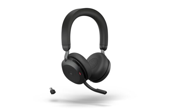 Jabra Evolve2 75 Duo MS Schwarz BT380, USB-C