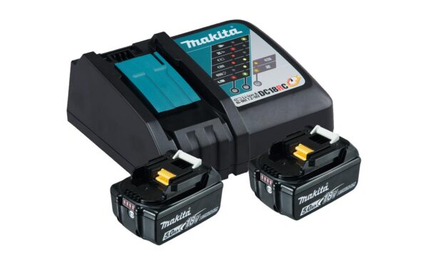 1284177 - Mediatech Makita ENERGYPACK 18V / 5Ah 2XBL1850B+DC18RC+KARTON kaufen Schweiz | Mediatech.ch